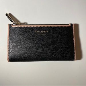 Kate Spade Neda Bay Street black wallet